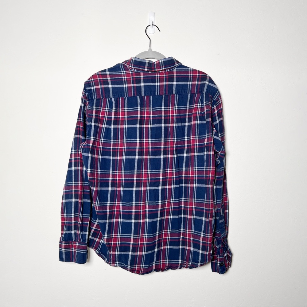 Uniqlo Plaid Flannel Button Down Shirt Size Large - Picture 2 of 6